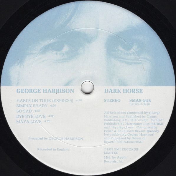 George Harrison - Dark Horse - 1974