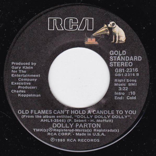 Dolly Parton - 9 To 5 / Old Flames Can't Hold A Candle To You - 1980