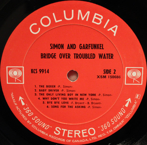 Simon & Garfunkel - Bridge Over Troubled Water - 1970