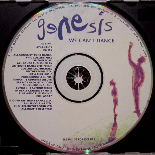 Genesis - We Can't Dance (CD) - 1991
