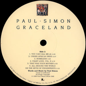 Paul Simon - Graceland - 2012