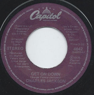 Chuck Jackson (2) - Get On Down / The Train 