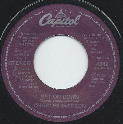 Chuck Jackson (2) - Get On Down / The Train 