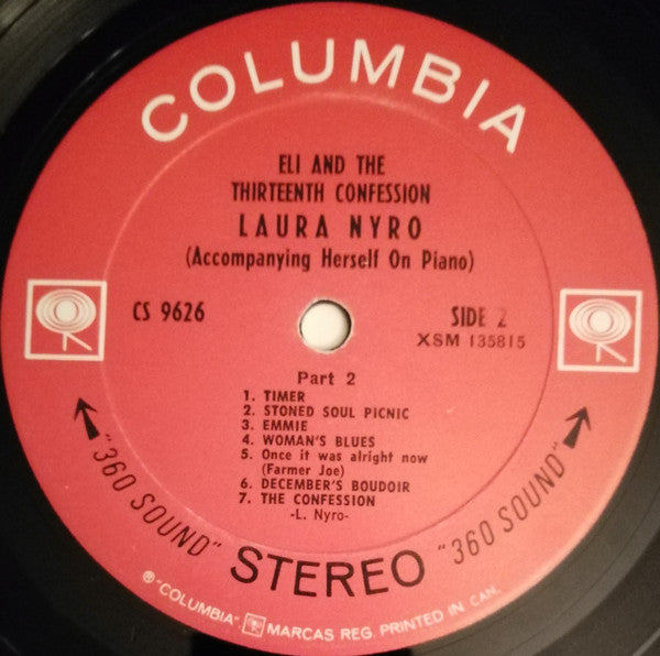 Laura Nyro - Eli And The Thirteenth Confession - 1968