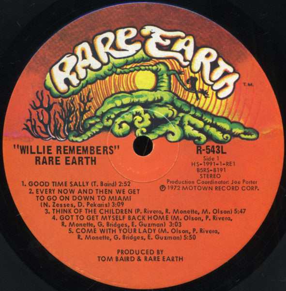 Rare Earth - Willie Remembers