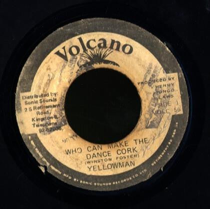 Yellowman - Who Can Make The Dance Cork - 1983