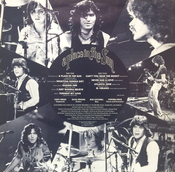 Pablo Cruise - A Place In The Sun - 1977