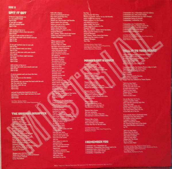 Lou Reed - Mistrial - 1986