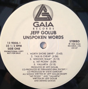 Jeff Golub - Unspoken Words