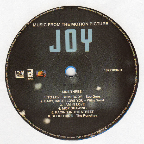 Various - Joy (Music From The Motion Picture) - 2016