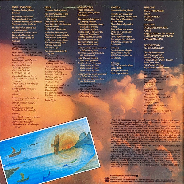Antonio Carlos Jobim - Urubu - 1976