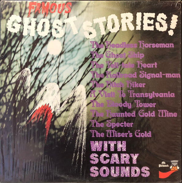 Wade Denning - Famous Ghost Stories With Scary Sounds Vinyl Record