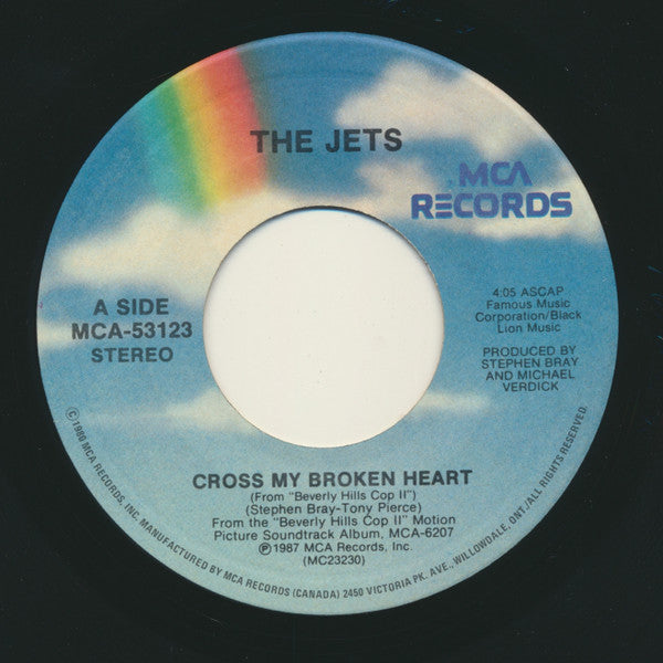 The Jets - Cross My Broken Heart / Bad Guys