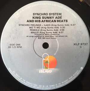 King Sunny Ade & His African Beats - Synchro System