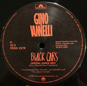 Gino Vannelli - Black Cars