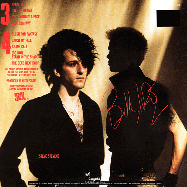 Billy Idol - Rebel Yell