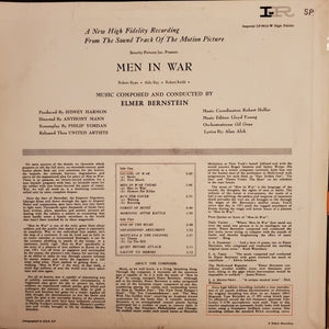 Elmer Bernstein - Men In War (Music From The Sound Track) Vinyl Record