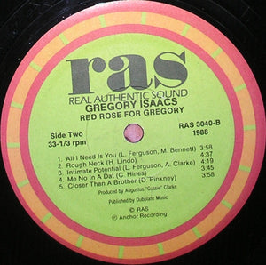 Gregory Isaacs - Red Rose For Gregory