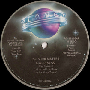 Pointer Sisters - Happiness - 1978