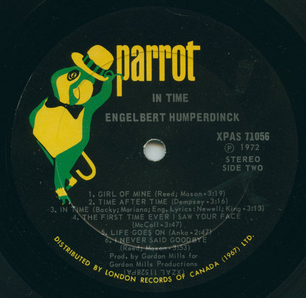 Engelbert Humperdinck - In Time - 1972