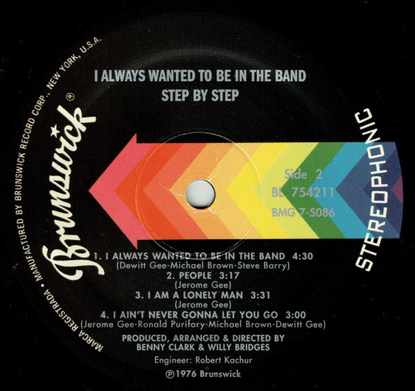 Step By Step - I Always Wanted To Be In The Band - 2015