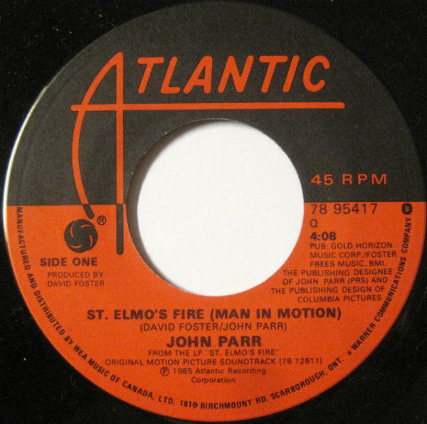 John Parr - St. Elmo's Fire (Man In Motion)