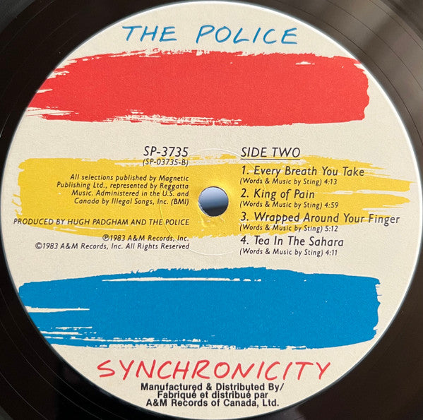 Police, The - Synchronicity - 1983