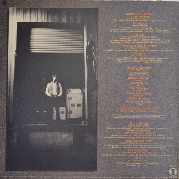Jackson Browne - Running On Empty - 1977