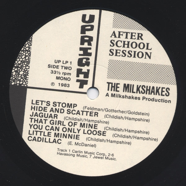 Thee Milkshakes - After School Session - 1983