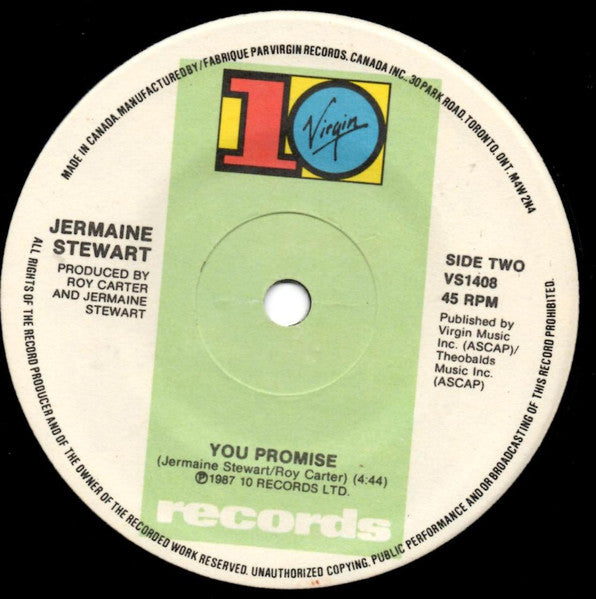 Jermaine Stewart - Say It Again - 1987
