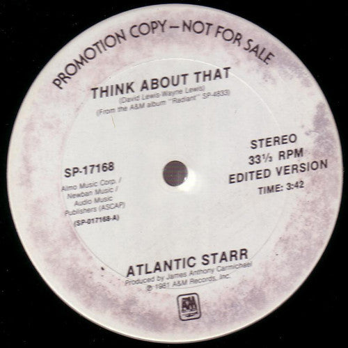 Atlantic Starr - Think About That - 1981
