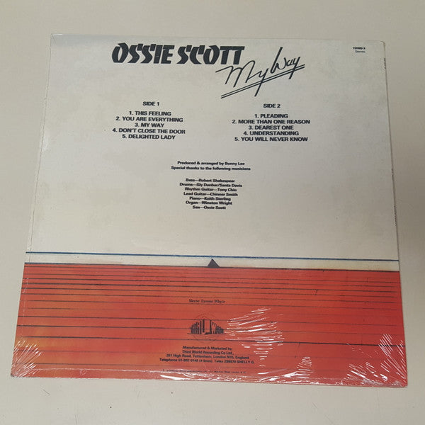 Ossie Scott - My Way - 1979