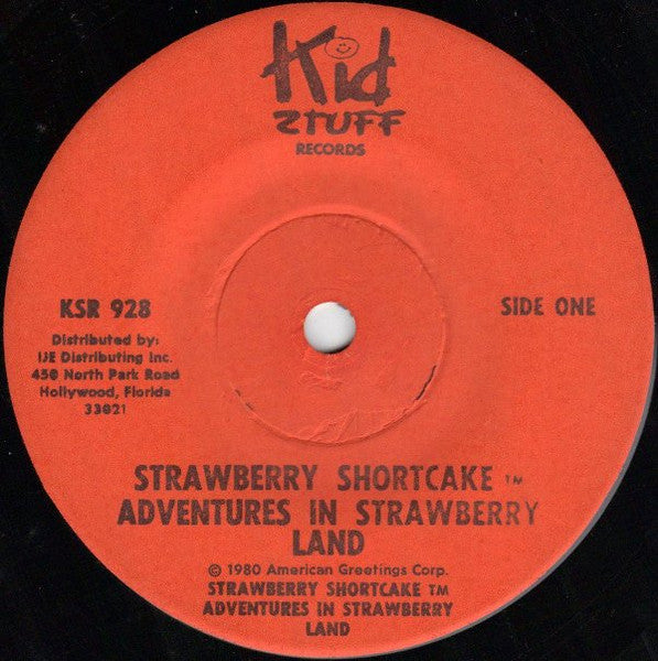 Strawberry Shortcake - Strawberry Shortcake's Adventures In Strawberry Land - 1980