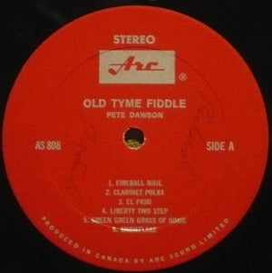 Peter Dawson - Old Tyme Fiddle  -