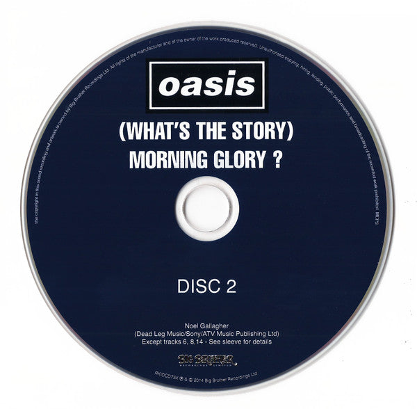 Oasis - (What's The Story) Morning Glory ? (CD) - 2014
