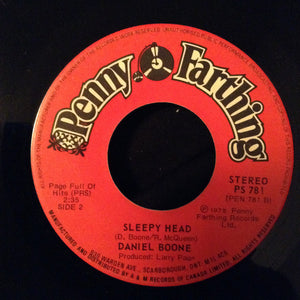 Daniel Boone - Beautiful Sunday/Sleepy Head - 1975