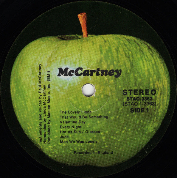 Paul McCartney - McCartney - 1970