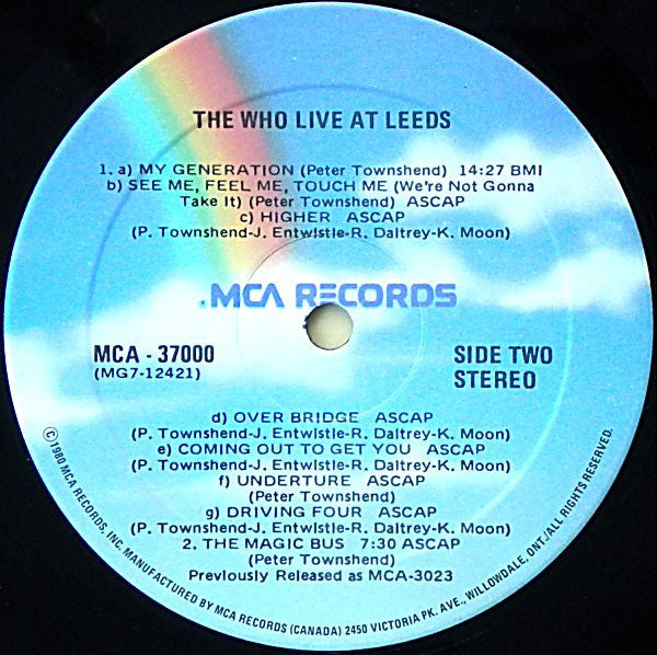 The Who - Live At Leeds