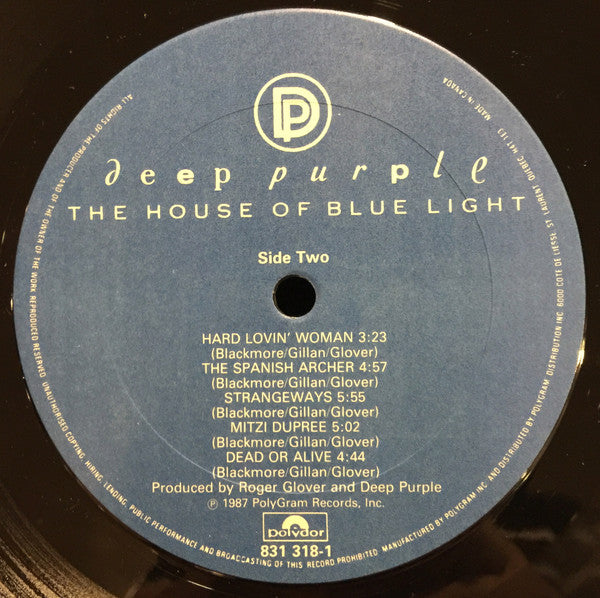 Deep Purple - The House Of Blue Light - 1987