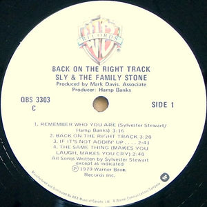 Sly & The Family Stone - Back On The Right Track - 1979