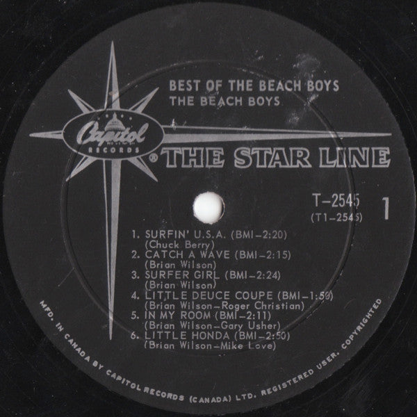 The Beach Boys - Best Of The Beach Boys - Vol. 1