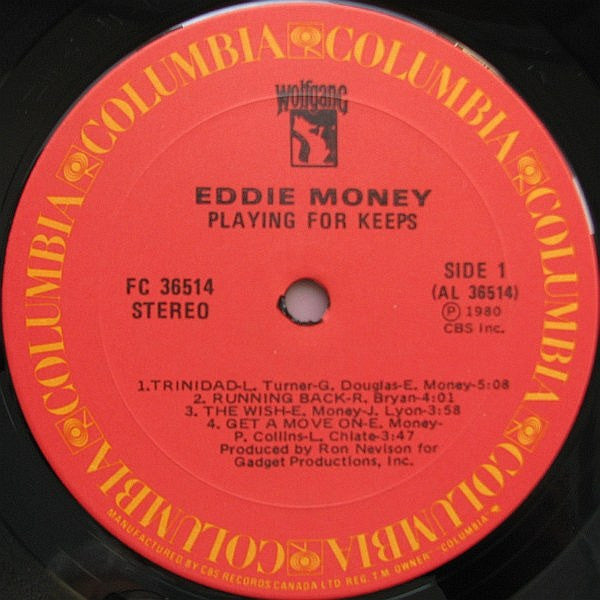 Eddie Money - Playing For Keeps - 1980