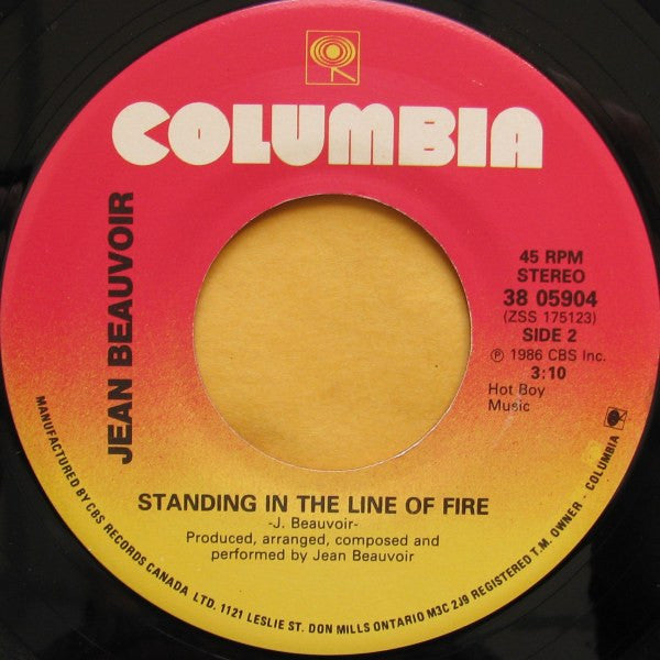 Jean Beauvoir - Feel The Heat - 1986