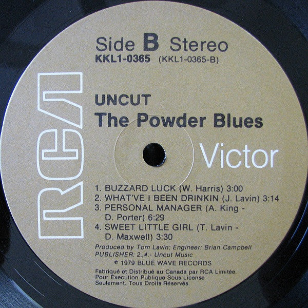 Powder Blues - Uncut - 1980