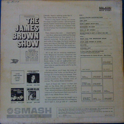 Various - Presenting...The James Brown Show - 1967