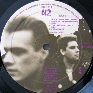 U2 - The Unforgettable Fire - 1984