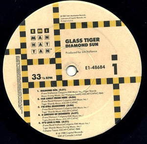 Glass Tiger - Diamond Sun - 1988