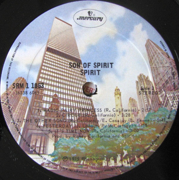 Spirit  - Son Of Spirit Vinyl Record