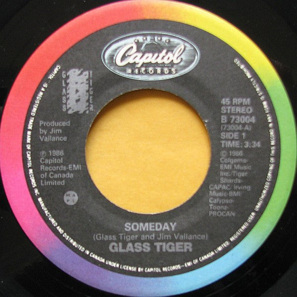 Glass Tiger - Someday