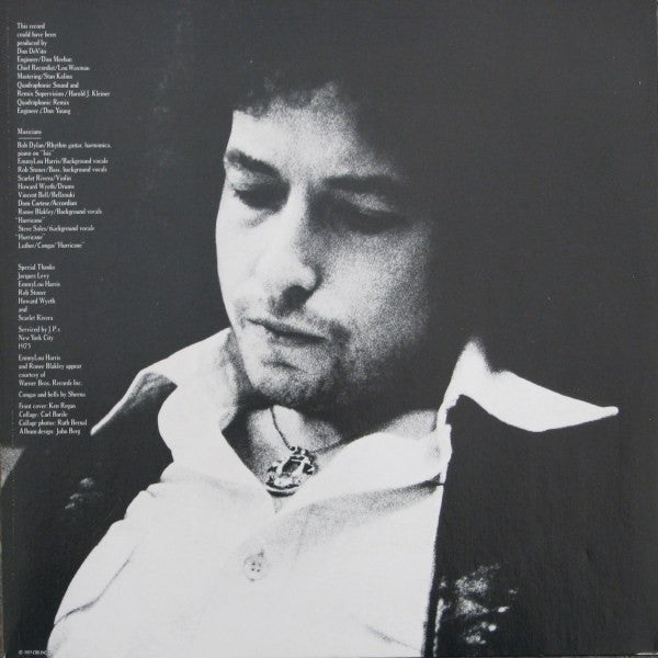 Bob Dylan - Desire - 1976